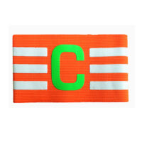 Banderola Capitan Ligasport Stripe, Portocaliu / Alb