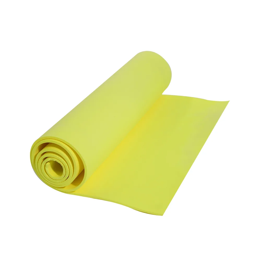 Saltea fitness Ligasport EVA, Galben (173 x 61 x 0,4 cm) - imagine 1