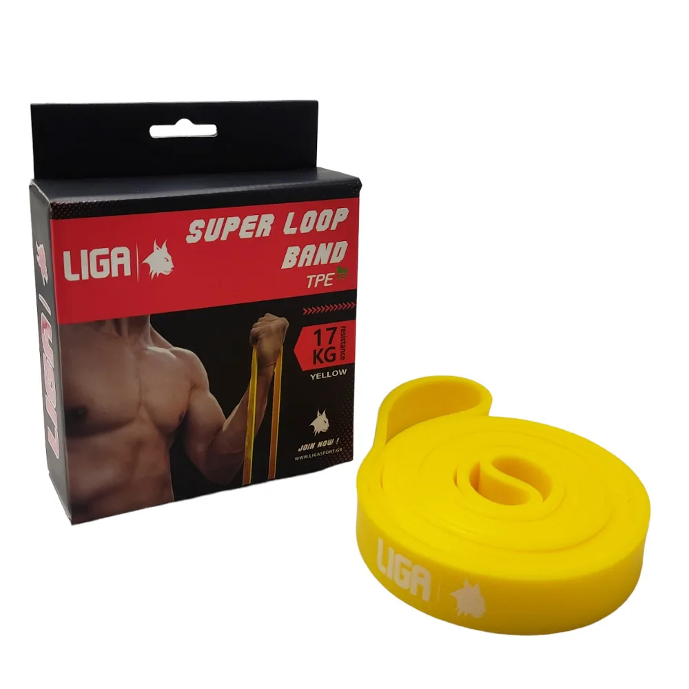 HTB-4-1-jpeg.webp Heavy duty TPE band Ligasport, Galben (17 kg) - imagine 1