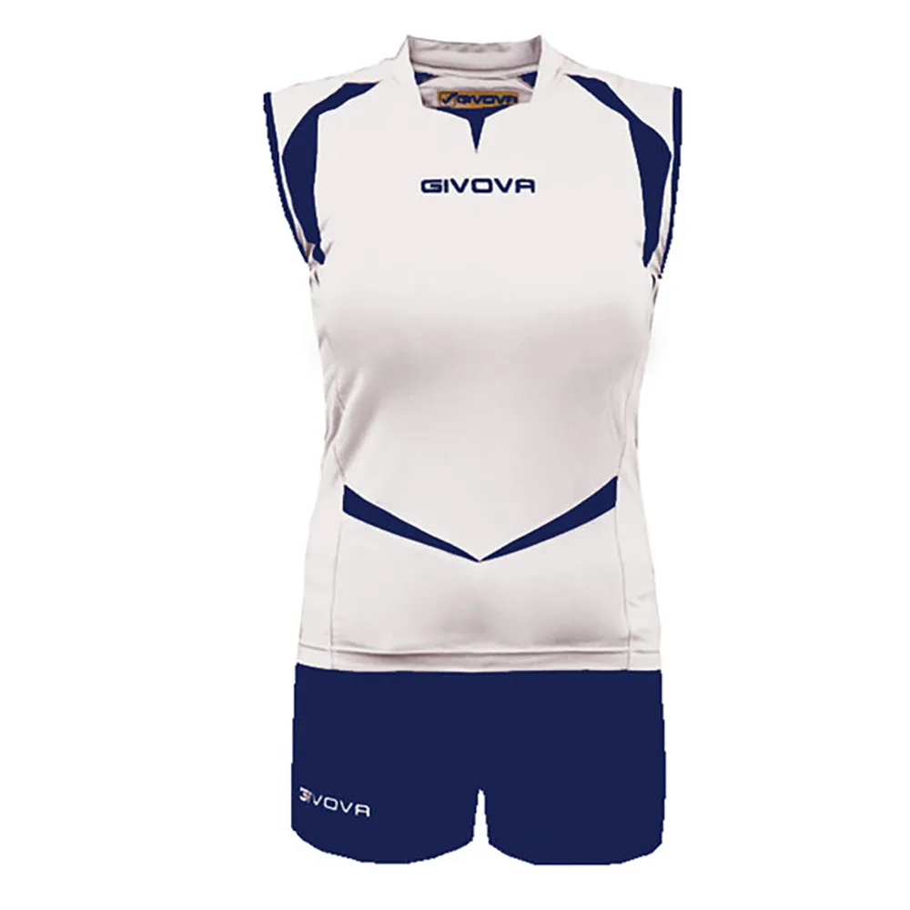 Kit dama Givova Punto, Alb / Bleumarin - imagine 1