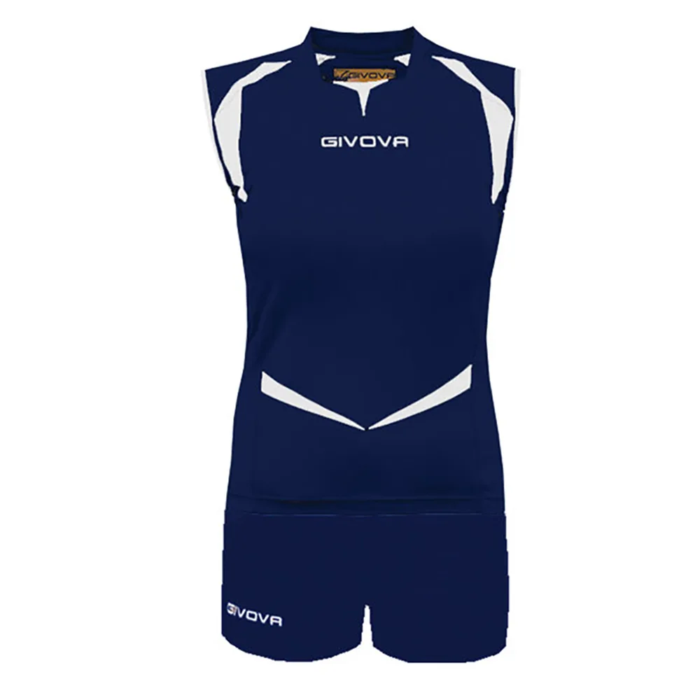 Kit dama Givova Punto, Bleumarin / Alb - imagine 1