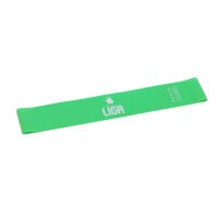 Banda elastica fitness Ligasport, Verde (X-light)