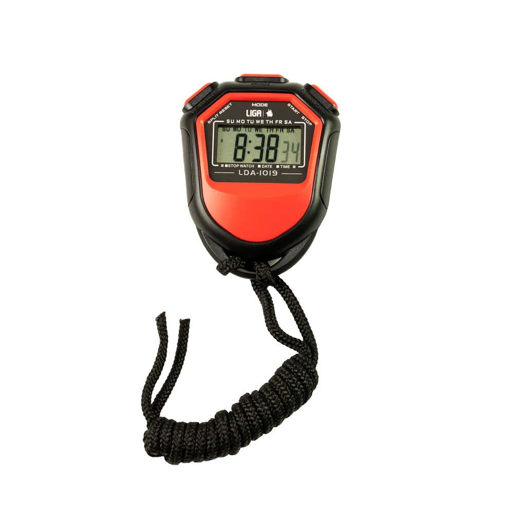 Cronometru Ligasport, Rosu - imagine 1