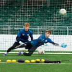 Deflector mingi antrenament portar Ligasport Single Line - imagine 2