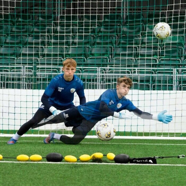 Deflector mingi antrenament portar Ligasport Single Line - imagine 2