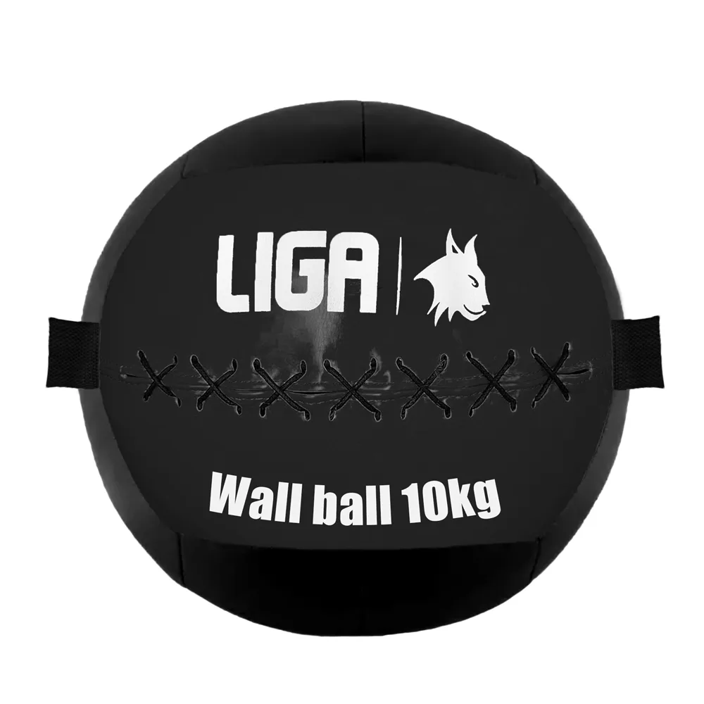 Minge wall ball Ligasport (10 kg) - imagine 1