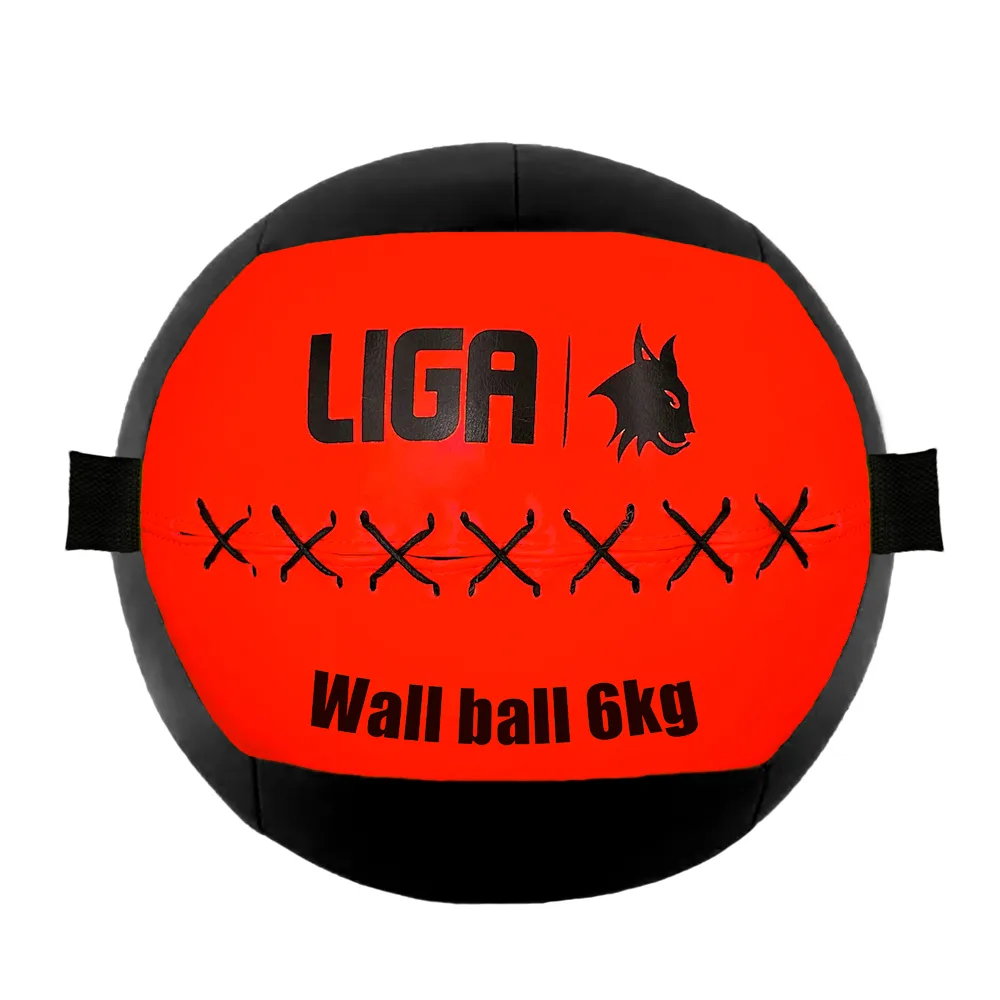 Minge wall ball Ligasport (6 kg) - imagine 1