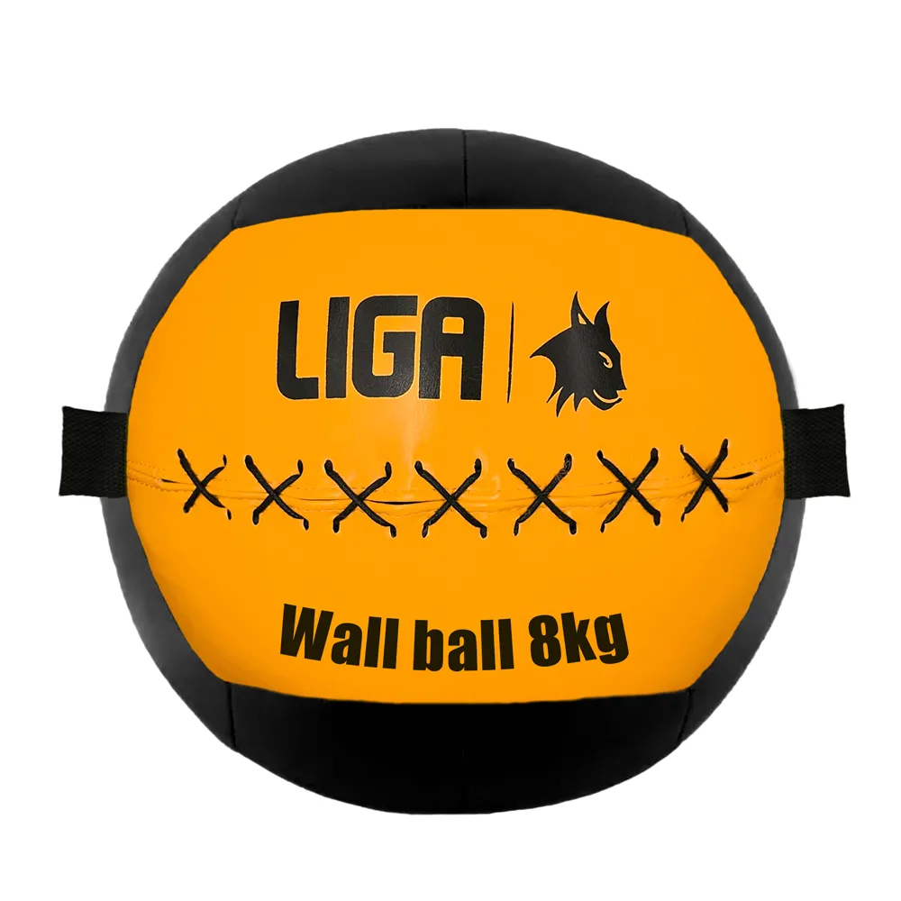 Minge wall ball Ligasport (8 kg) - imagine 1