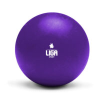 Minge masaj fitness Ligasport, Mov (Ø 6 cm)