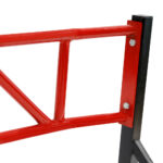 Bara de tractiune montare perete Ligasport Round, Rosu - imagine 3