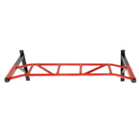 Bara de tractiune montare perete Ligasport Round, Rosu