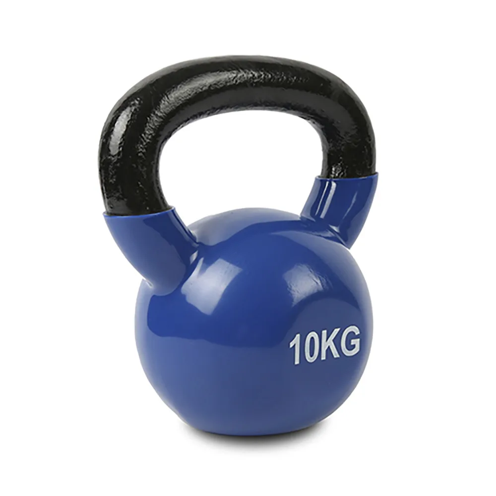 Gantera tip kettlebell vinyl Ligasport (10 kg) - imagine 1