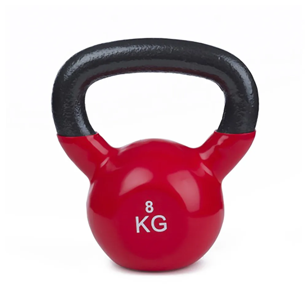 Gantera tip kettlebell vinyl Ligasport (8 kg) - imagine 1
