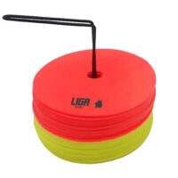 Set 24 markere antrenament Ligasport (Ø 20 cm)