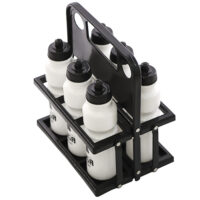 Suport pliabil 6 bidoane de apa Ligasport