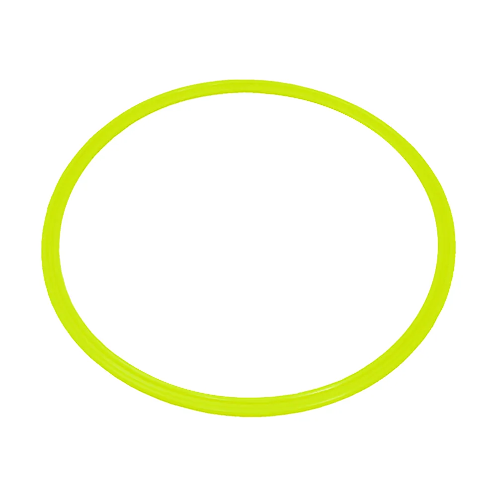 Inel antrenament Ligasport, Galben Fluo (Ø 40 cm) - imagine 1