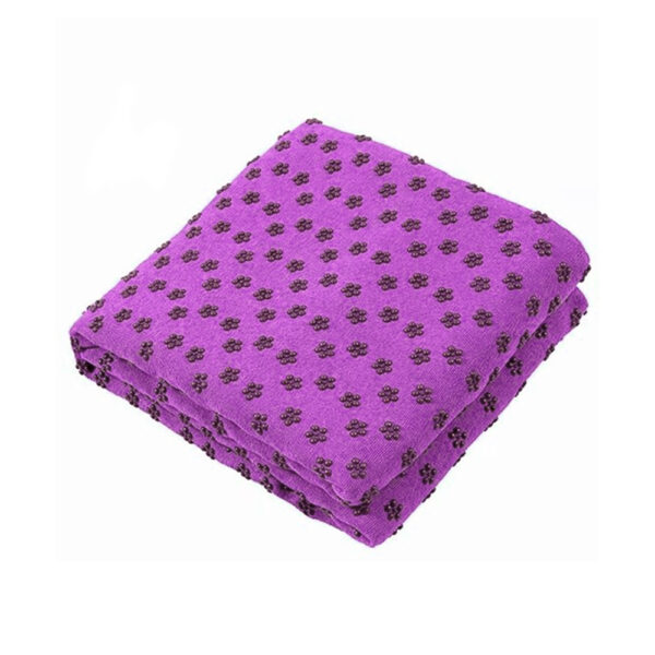 Prosop yoga Ligasport, Mov (50 x 67 cm) - imagine 1