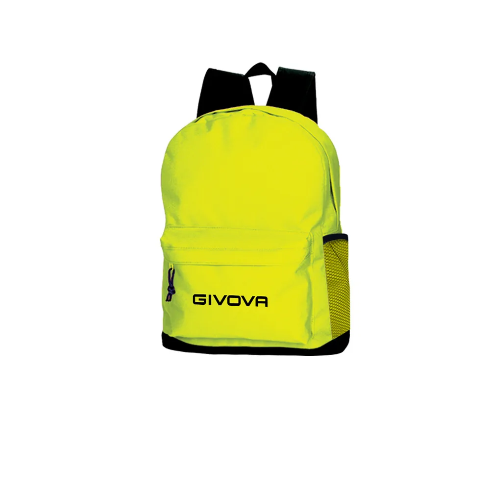Rucsac Givova Scuola, Galben Fluo - imagine 1