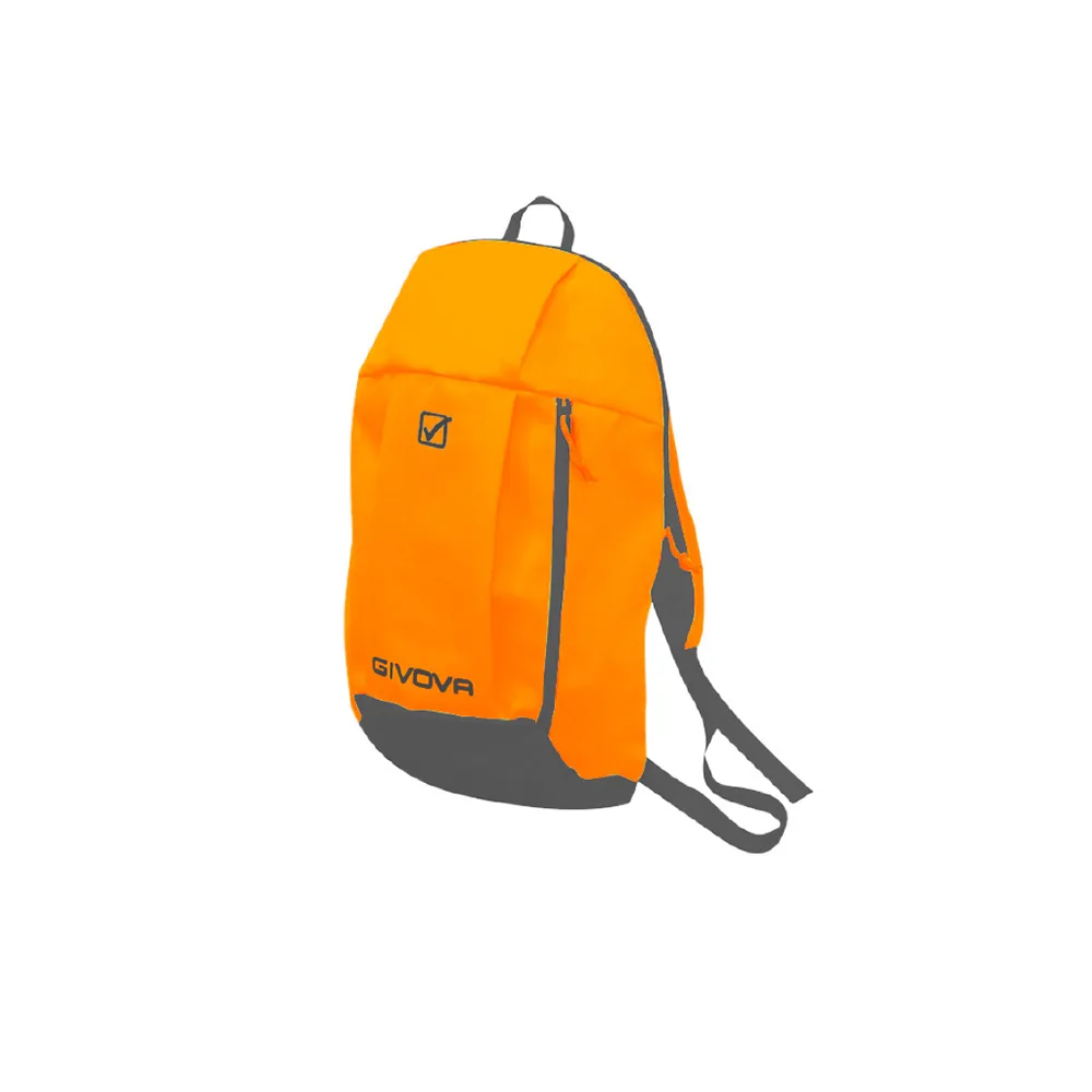 Rucsac sport Givova Capo, Portocaliu / Gri inchis - imagine 1