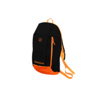 Rucsac sport Givova Capo, Negru / Portocaliu Fluo