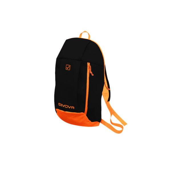 b046_1028-jpg.webp Rucsac sport Givova Capo, Negru / Portocaliu Fluo - imagine 1