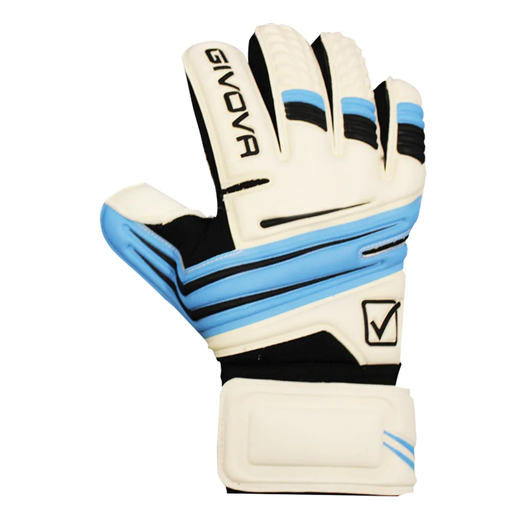 Manusi portar Givova Diamante, Negru / Turcoaz - imagine 1