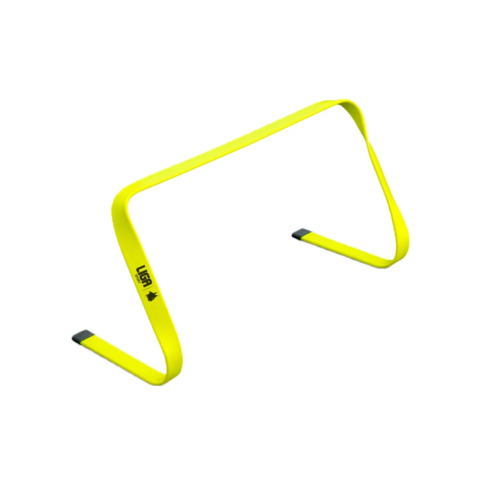 Gard fix plat antrenament Ligasport, Galben (40 cm) - imagine 1