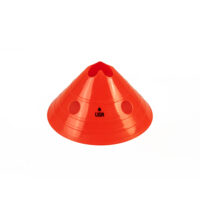 Con perforat antrenament Ligasport, Rosu (15 cm)