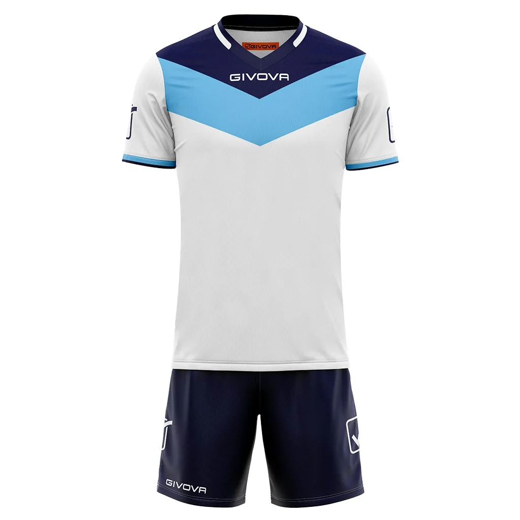 Kit echipament sportiv copii Givova Campo - Blu/Albastru Sky - imagine 1