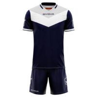 Kit echipament sportiv Givova Campo - Bleumarin/Gri