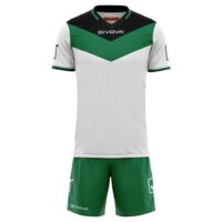 Kit echipament sportiv Givova Campo - Negru/Verde