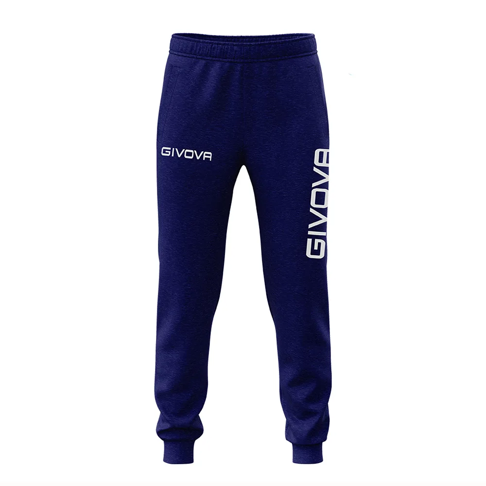 Pantaloni lungi Givova King Felpa, Bleumarin - imagine 1