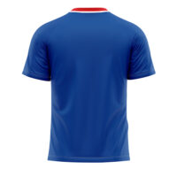 Tricou sport Givova Tratto, Albastru Royal / Rosu - imagine 6