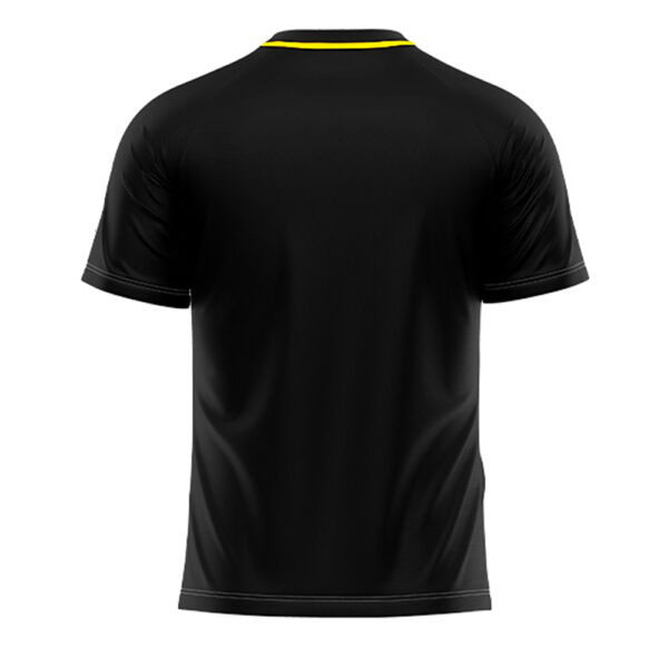 Tricou sport Givova Tratto, Negru / Galben - imagine 5