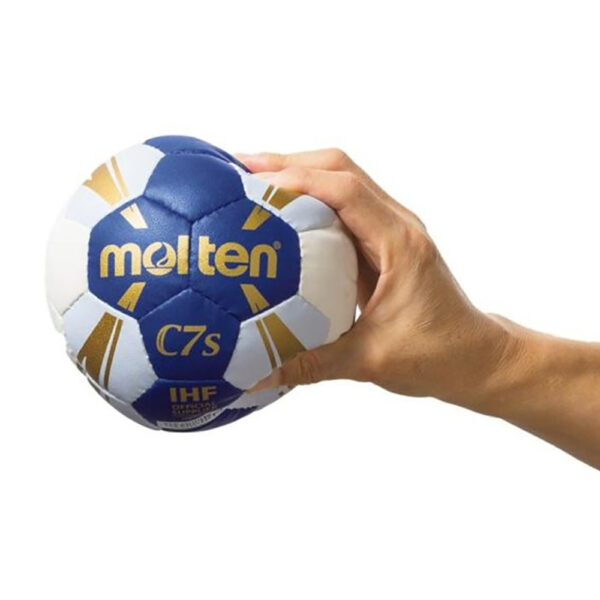 Minge handbal Molten Molten C7s, Alb / Albastru Royal (Nr. 0) - imagine 2