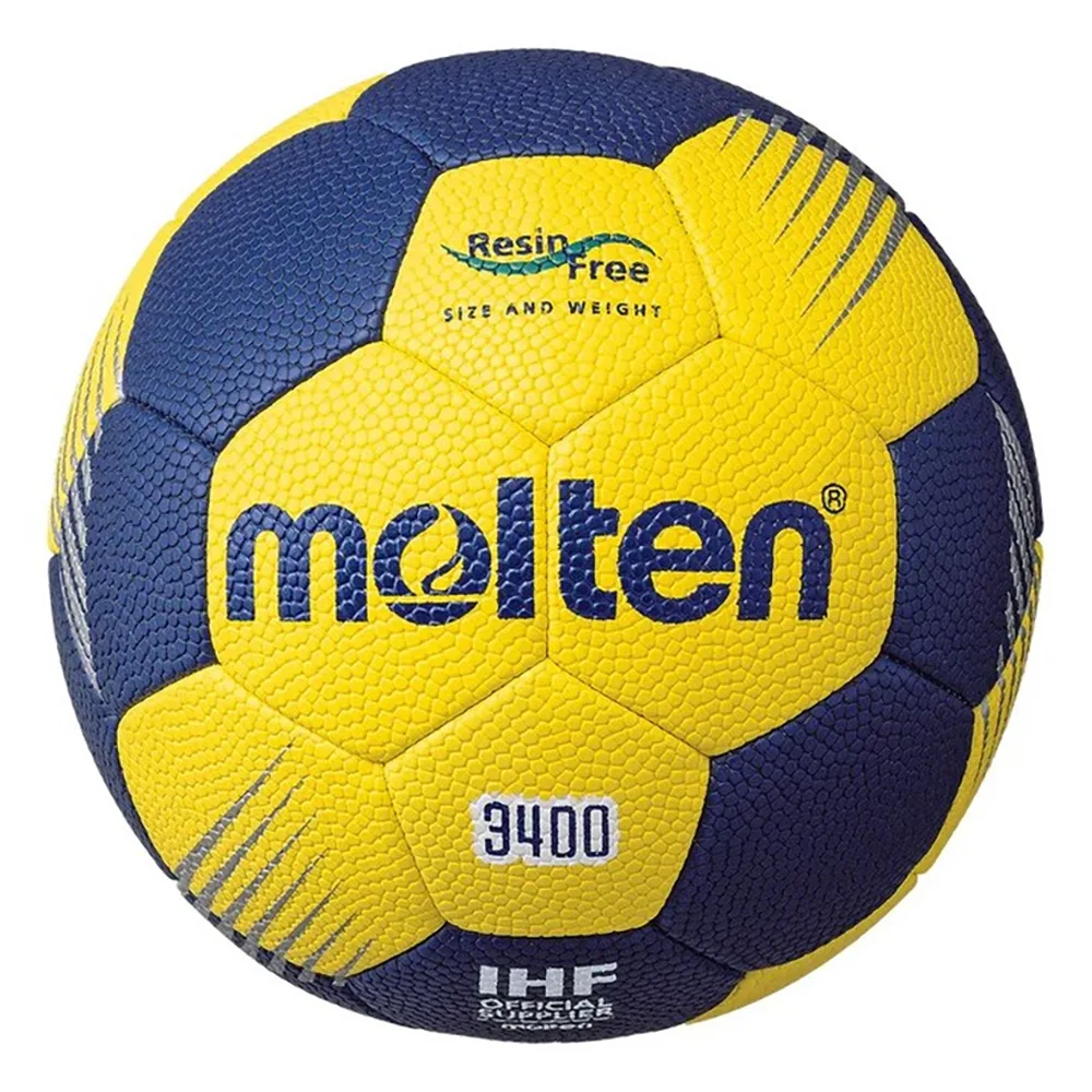 Minge handbal Molten Molten H3F3400, Galben / Bleumarin (Nr. 3) - imagine 1
