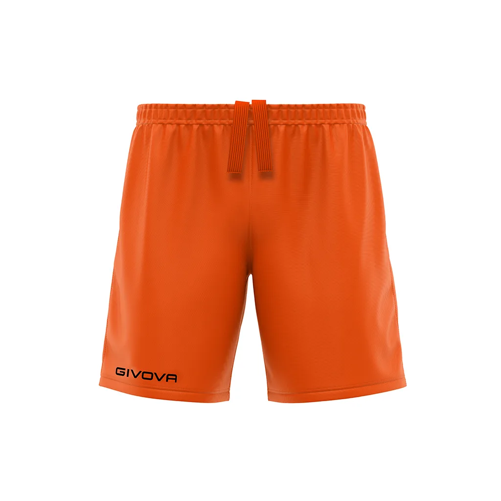Pantaloni scurti sport Givova Capo, Portocaliu - imagine 1