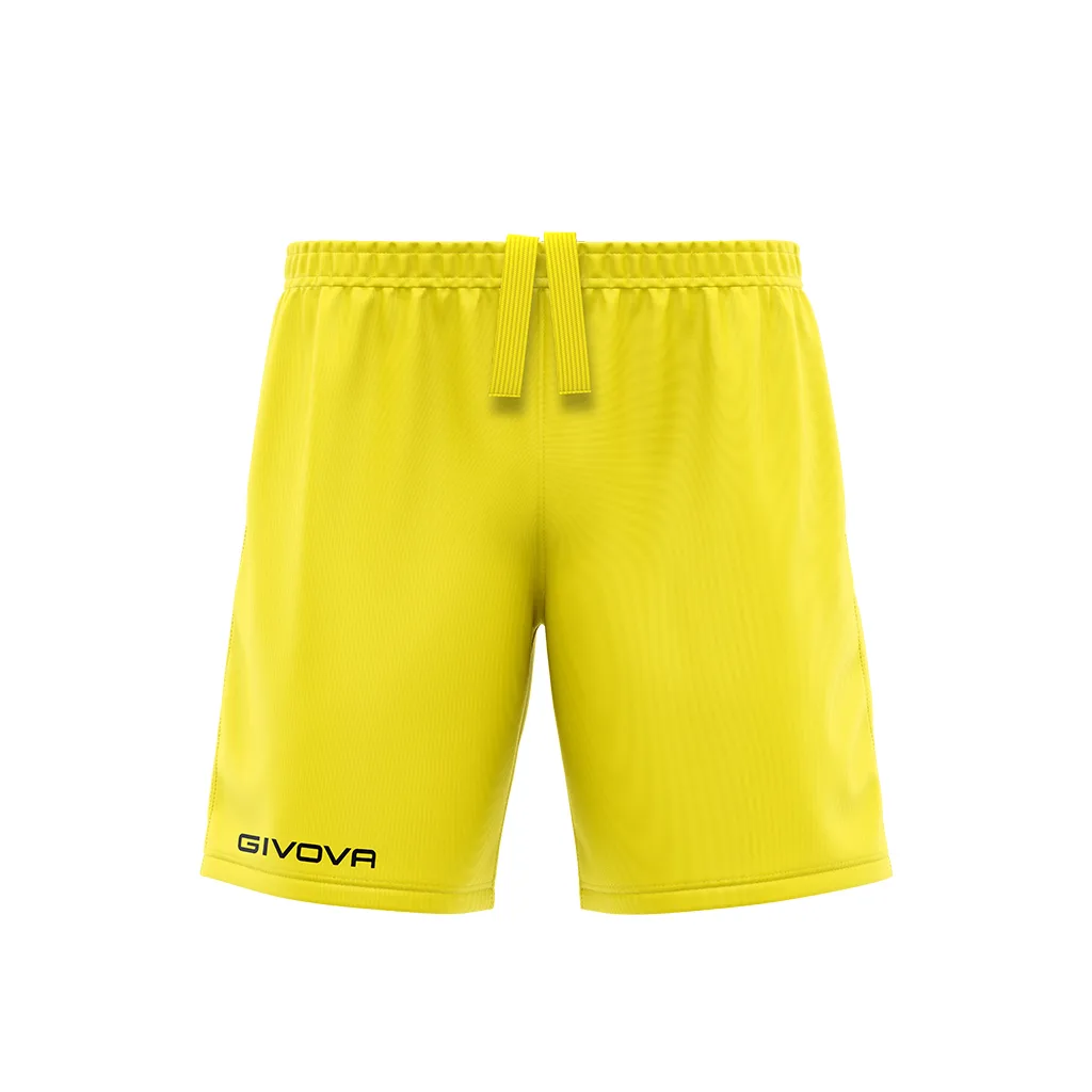 Pantaloni scurti sport Givova Capo, Galben - imagine 1