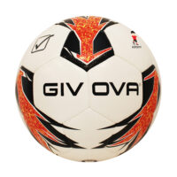 Minge fotbal Givova Freccia Academy, Rosu / Negru (Nr. 5)
