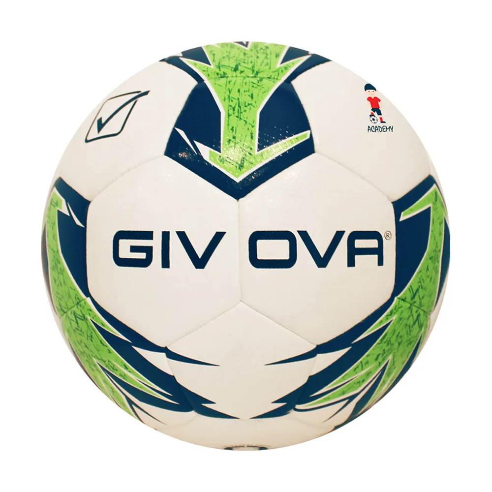 Minge fotbal Givova Freccia Academy, Verde Fluo / Bleumarin (Nr. 4) - imagine 1