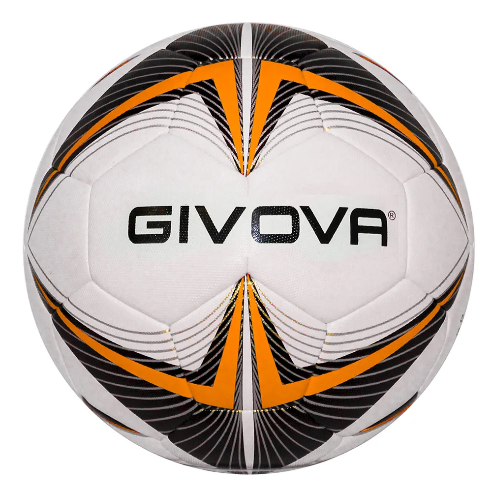 Minge fotbal Givova Match King, Negru / Portocaliu Fluo (Nr. 4) - imagine 1