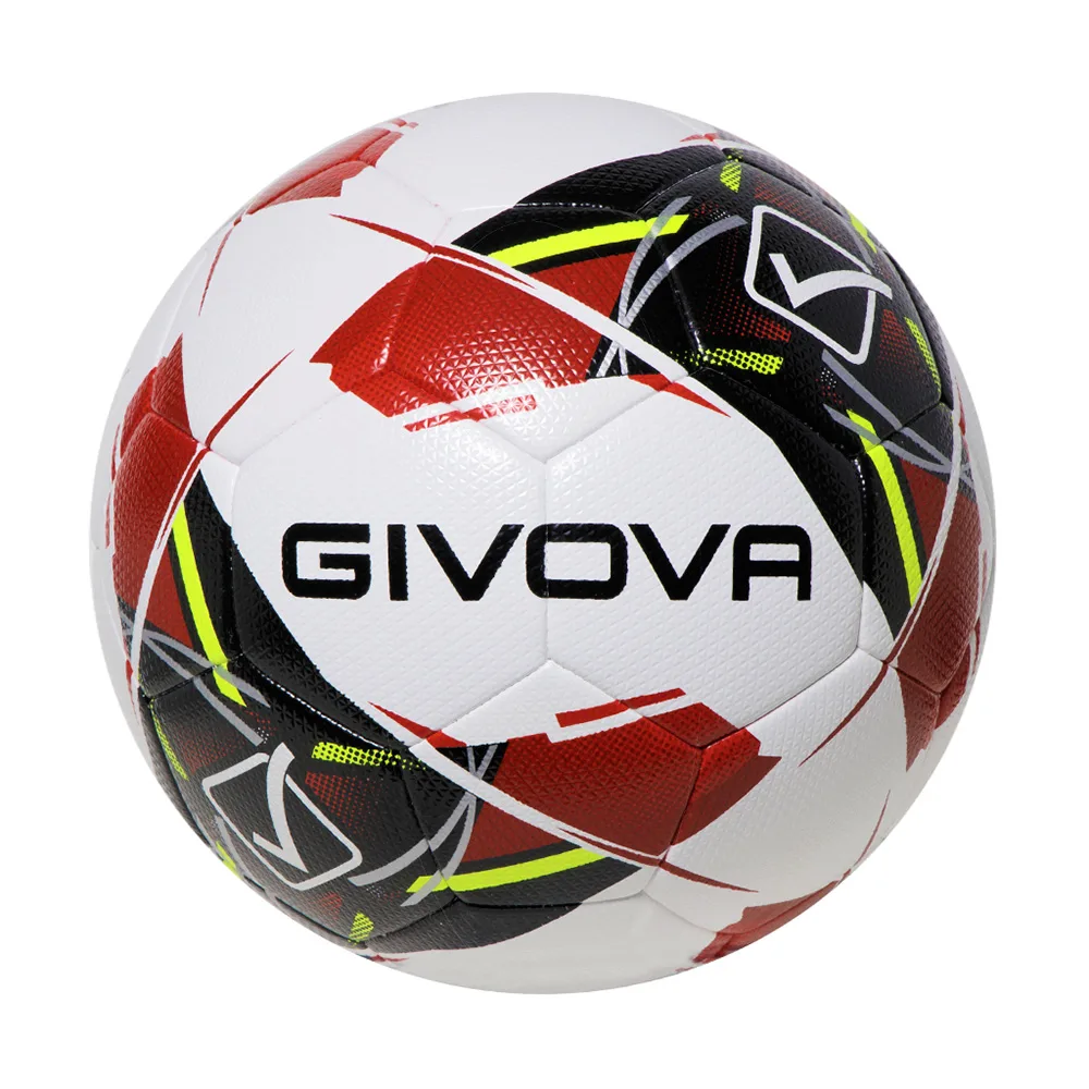 Minge fotbal Givova New Maya, Rosu / Negru (Nr. 4) - imagine 1