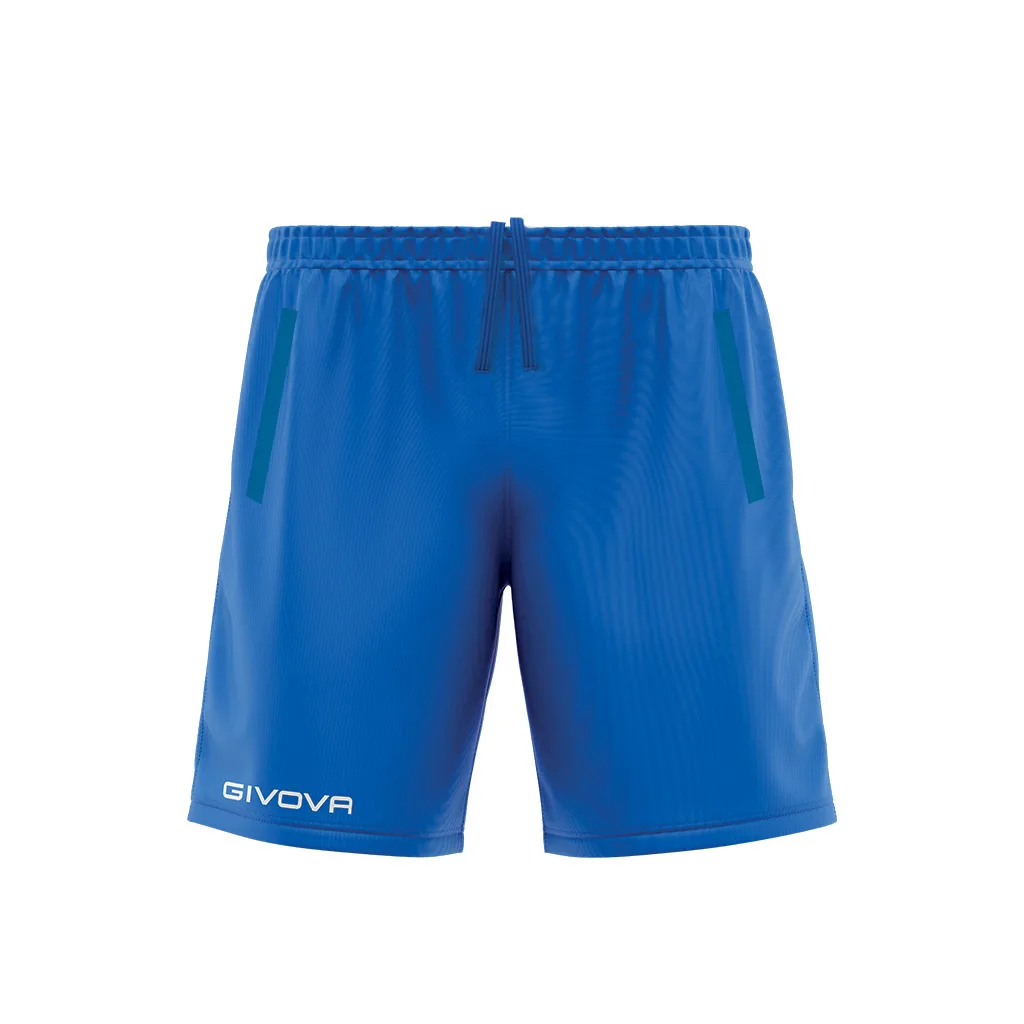 Pantaloni scurti sport Givova Pocket, Albastru Royal - imagine 1
