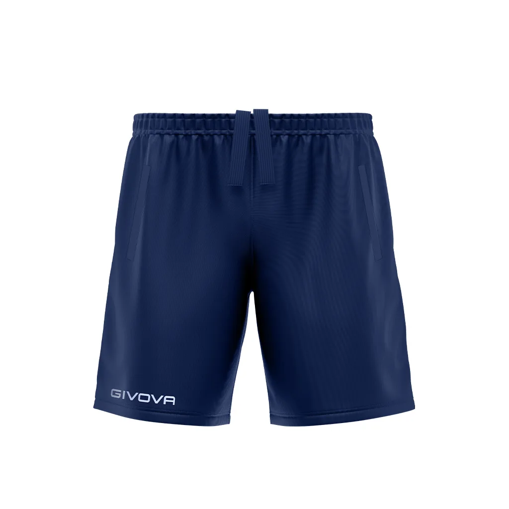 Pantaloni scurti sport Givova Pocket, Bleumarin - imagine 1