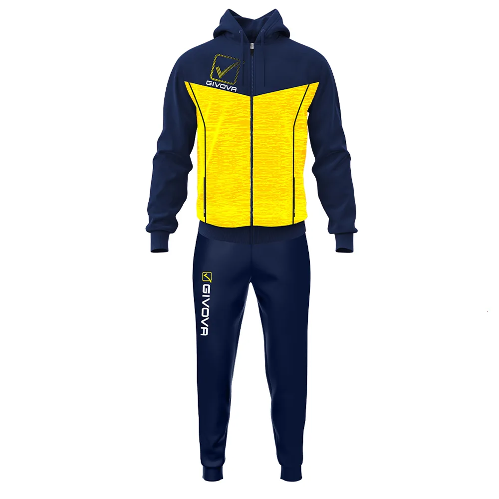 Trening Givova Visa Melange, Bleumarin / Galben - imagine 1