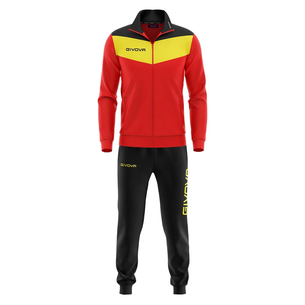 Trening unisex copii GIVOVA CAMPO - Rosu/Galben - imagine 1