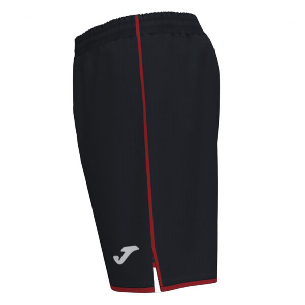 Pantaloni scurti sport Joma Liga, Negru / Rosu - imagine 3