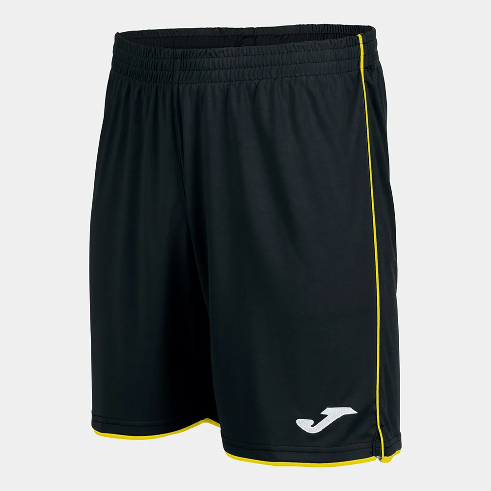 Pantaloni scurti sport Joma Liga, Negru / Galben - imagine 1