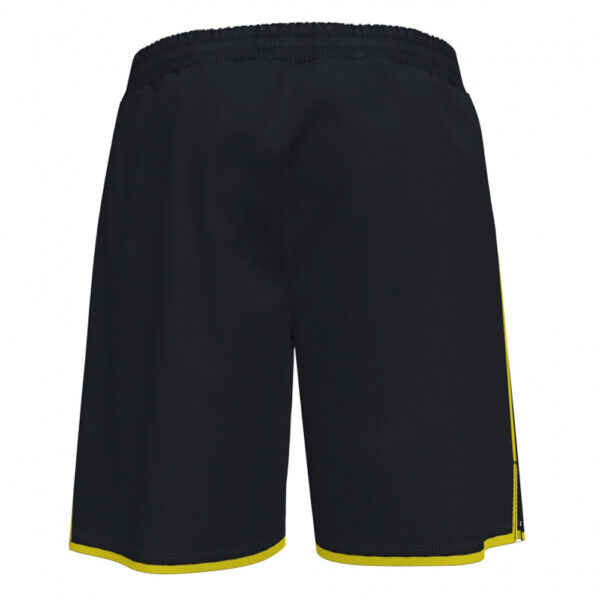 Pantaloni scurti sport Joma Liga, Negru / Galben - imagine 2