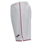 Pantaloni scurti sport Joma Liga, Alb / Rosu - imagine 3